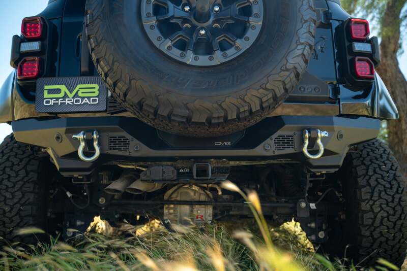 DV8 Offroad Rear Bumper | Ford Bronco (21-26) (RBBR-05)
