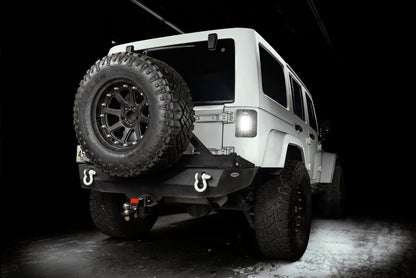 Oracle Lighting Flush Mount Tinted LED Tail Lights: Jeep Wrangler JK (2007-2018)