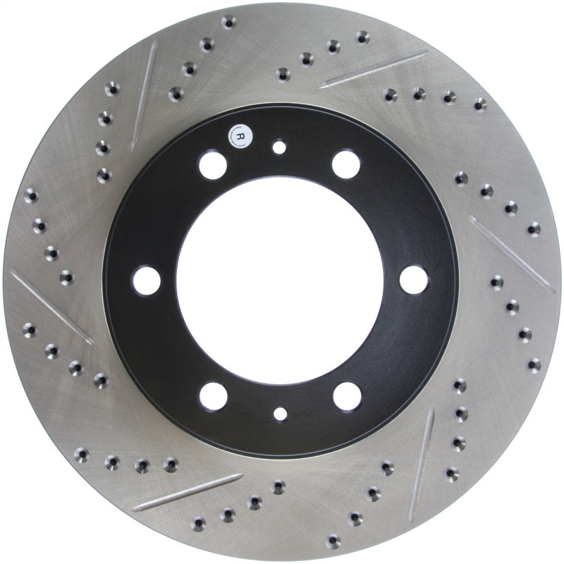 StopTech SportStop 319mm Disc Brake Rotors | Toyota FJ Cruiser / Tacoma / 4Runner (03-23) (127.44129R)