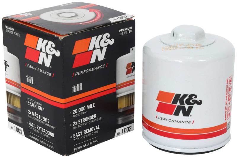 K&N Performance Gol | Ford Ranger (19-26) / Ford Bronco (21-26) / Supra Turbo (87-92) / Supra Turbo/Non-Turbo (93-98) / Miata (06-09) / Mazdaspeed3 (07-09) (HP-1002)