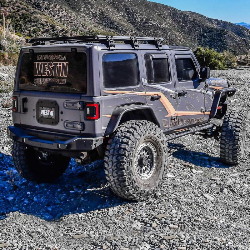 Westin Spare Tire Delete Plate | Jeep Wrangler (18-25) JL / (07-18) JK (59-761205)