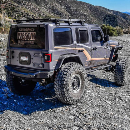 Westin Spare Tire Delete Plate | Jeep Wrangler (18-25) JL / (07-18) JK (59-761205)