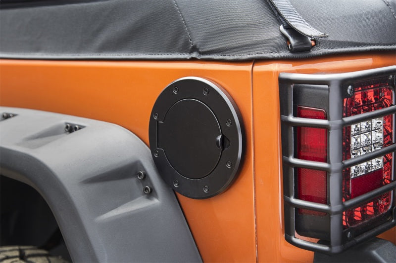 Rugged Ridge Non-Locking Gas Cap Door | Jeep Wrangler JK / JL (07-25) (11425.05)