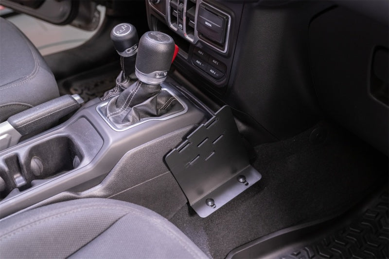Rugged Ridge Race Radio Mount: Fits Most Jeep Wrangler / Gladiator Models (2018-2026)