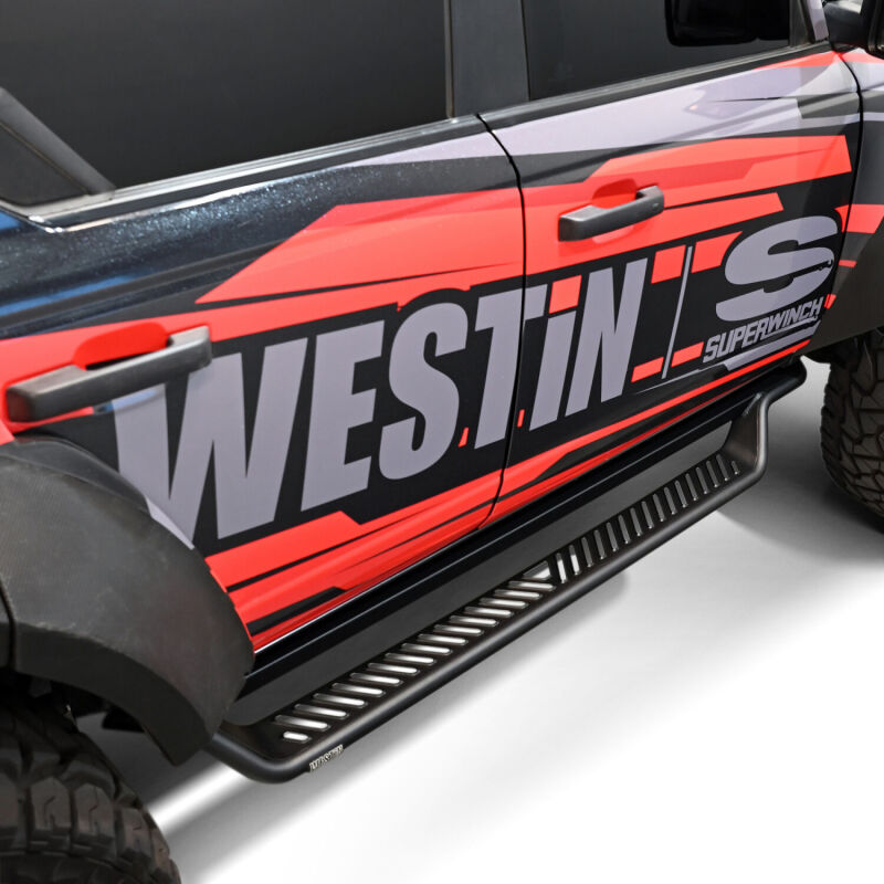 Westin Outlaw Drop Running Boards | Ford Bronco (21-26) 4dr (Excl. Sport) Tex. Blk