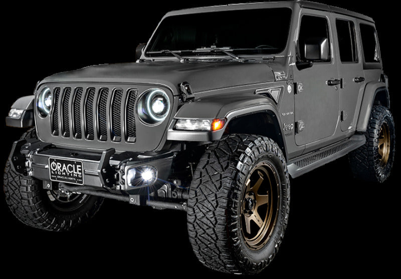 Oracle Lighting High Performance LED Fog Lights: Jeep Gladiator (20-24) / Wrangler (07-24) / JK (18)