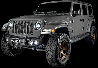 Oracle Lighting High Performance LED Fog Lights: Jeep Wrangler (18-24) / Gladiator (20-24)