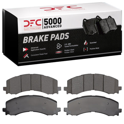 DFC 5000 Ceramic Front Brake Pads | Ford F-150 Lightning (21-26) (1551-2382-00)