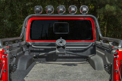 Rugged Ridge Bed Mount Spare Tire Carrier: Fits Most Jeep Gladiator Models (2018-2026)