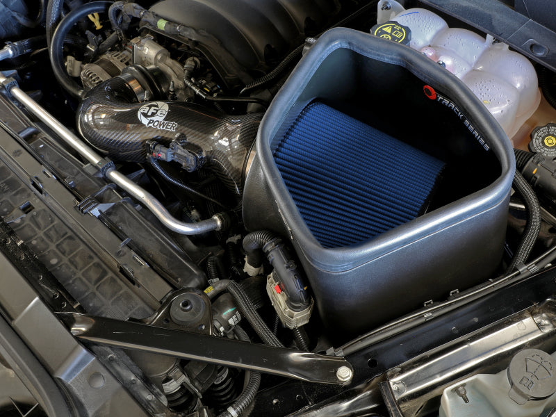 aFe Track Series Stage-2 CF Cold Air Intake w/ Pro 5R | GM Trucks (19-20) (57-10015R)