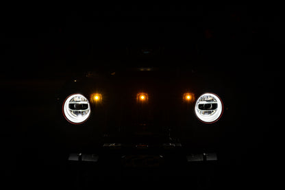 DV8 Offroad Amber Marker Lights: Jeep Wrangler (18-21) / Wrangler JK (18)