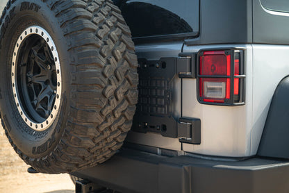 DV8 Offroad Tailgate Reinforcement Molle Panel | Jeep Wrangler JK (07-18) / JL (18-25) (TCJK-04)