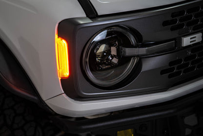 DV8 Offroad Black Headlights | Ford Bronco (21-26) (HLCBR-01)