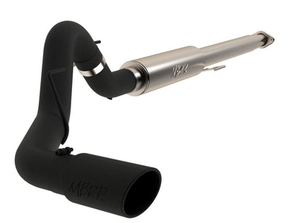 MBRP 4in Cat-Back Single Side Black Exhaust System | Ford F-150 2.7L / 3.5L EcoBoost (15) (S5259BLK)