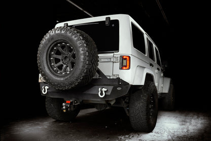 Oracle Lighting Flush Mount Tinted LED Tail Lights: Jeep Wrangler JK (2007-2018)