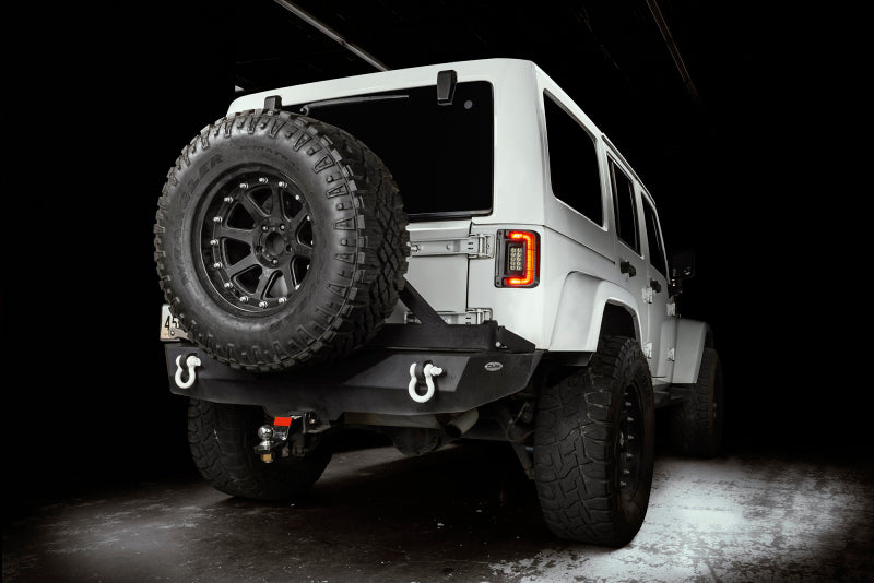 Oracle Lighting Flush Mount Tinted LED Tail Lights: Jeep Wrangler JK (2007-2018)
