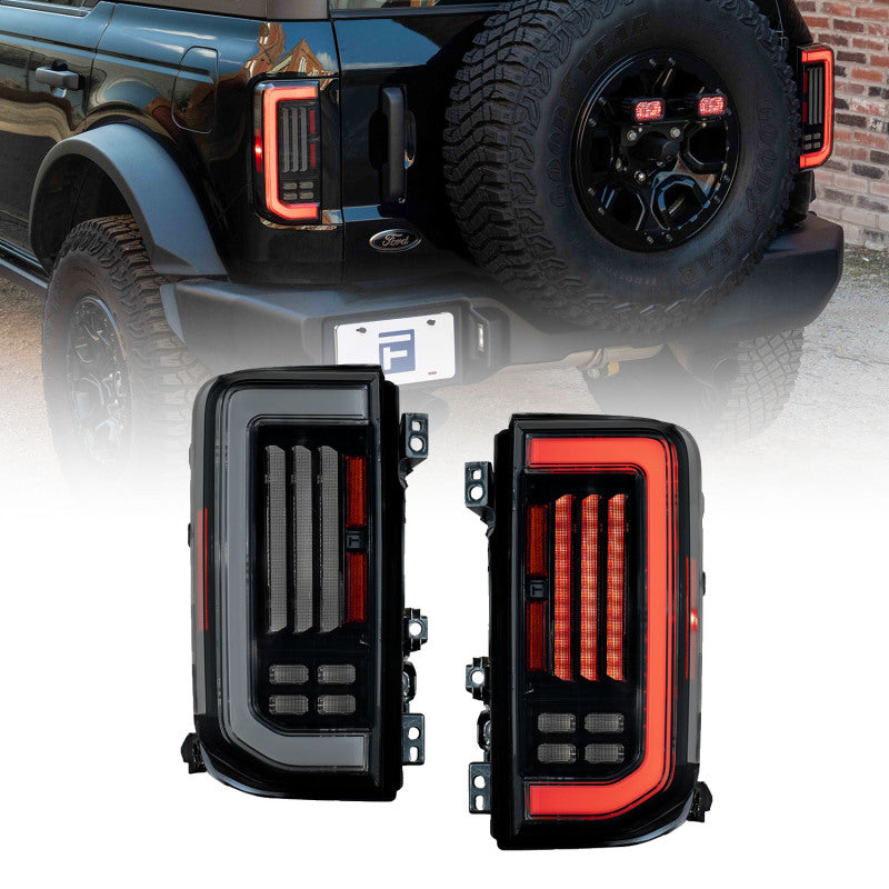 Form Lighting LED Tail Lights | Ford Bronco (21-26) (FL0086)