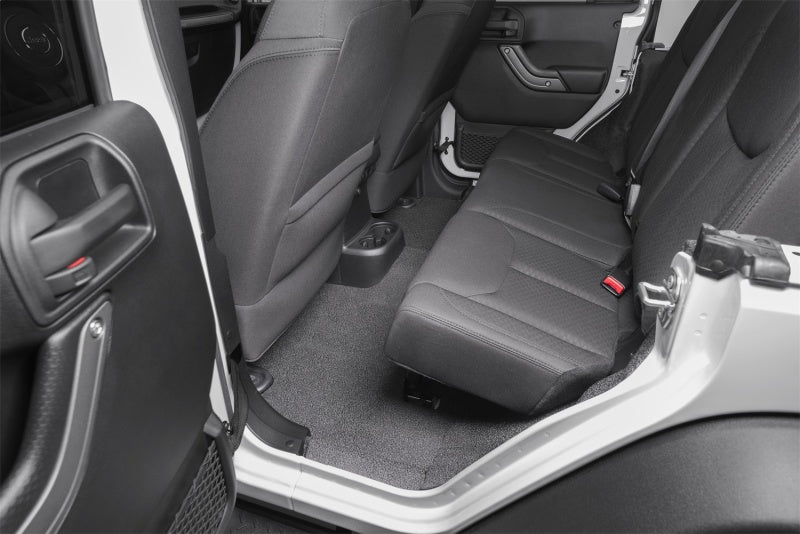 BedRug BedTred Floor Kit (FRONT): Jeep Wrangler JK (2007-2018) w/ Heat Shields