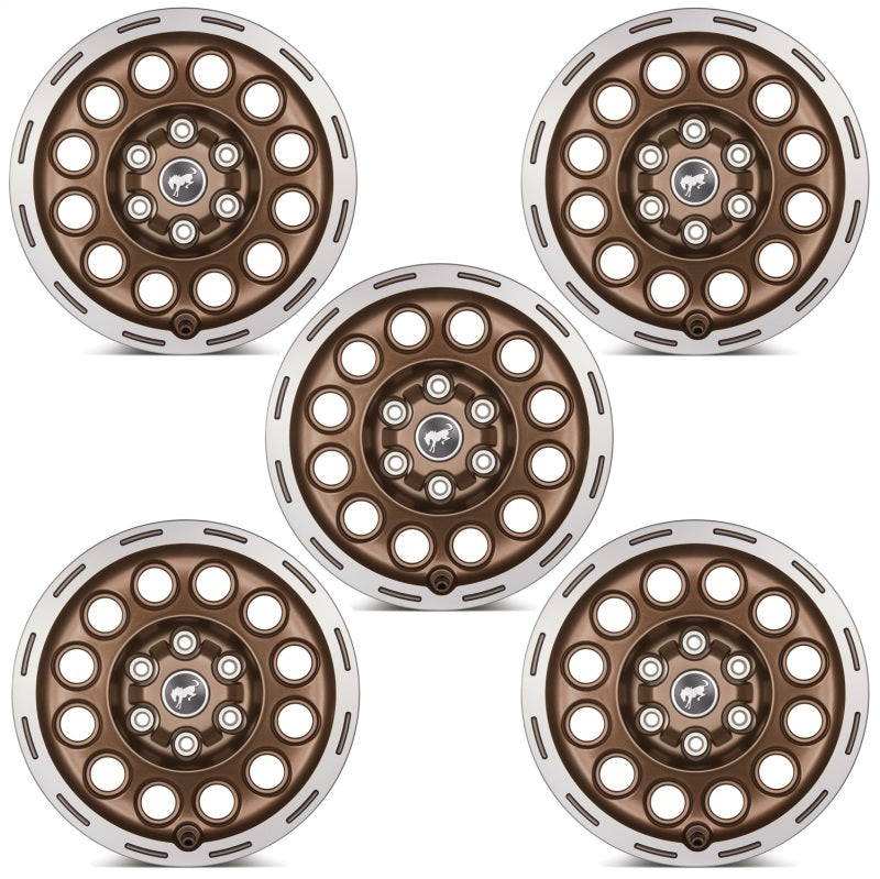 Ford Racing 17x8.0 Wheel Kit | Ford Bronco (21-26) (M-1007K-P1780BRN)