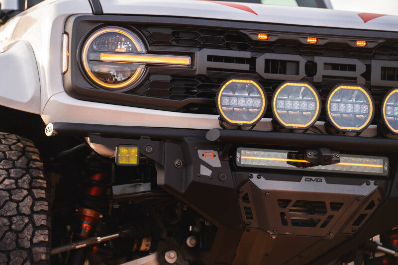 DV8 Offroad 2022+ Ford Bronco Raptor Tube Front Bumper | Ford Bronco (21-26) (FBFR-02)