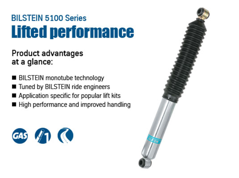 Bilstein 5100 Series Front Monotube Shock Absorber | Ford F-150 (97-08) (24-236942)