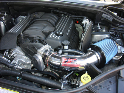 Injen Wrinkle Black Short Ram Intake w/ Heat Shield | Jeep Grand Cherokee SRT-8 (13) (PF5013WB)
