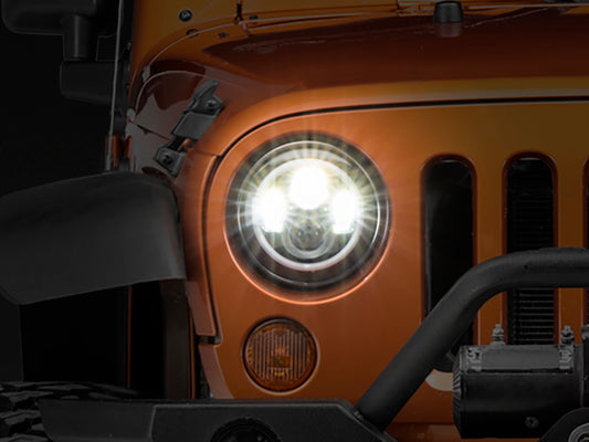 Raxiom 97-18 Jeep Wrangler Axial Halo Headlights | TJ/JK (J108037)