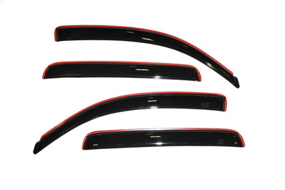 AVS 05-15 Toyota Tacoma Double Cab Ventvisor In-Channel Front & Rear Window Deflectors | Toyota Tacoma (05-15) (194056)