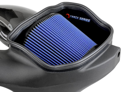 aFe Track Series Carbon Fiber Cold Air Intake w/ Pro 5R Filter | Ford F-150/Raptor (57-10010R)