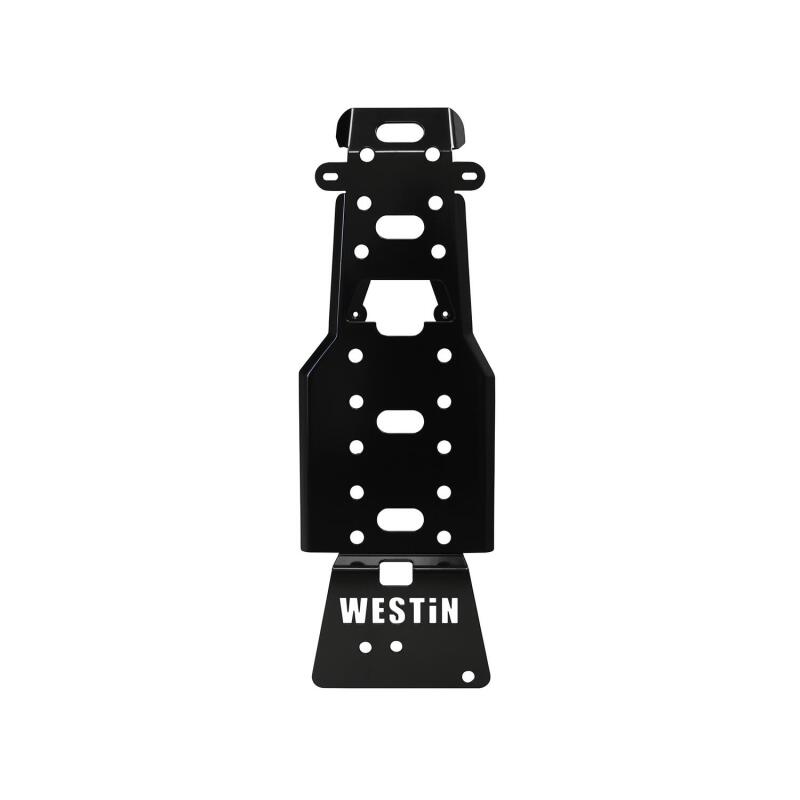 Westin Textured Black Transmission Pan Skid Plate: Jeep Wrangler 2007-2011