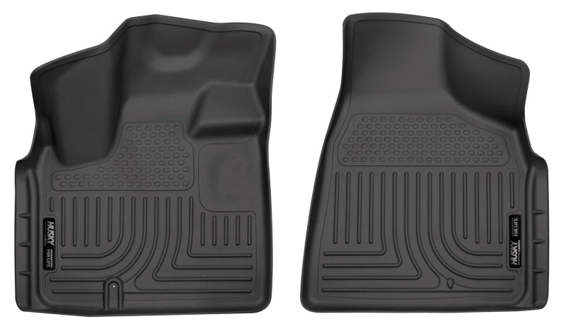 Husky WeatherBeater Black Floor Liners | Chrysler Town & Country / Dodge Grand Caravan (08-12) / Ford F-150 (21-23) (18091)