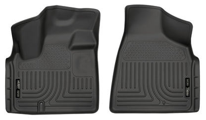 Husky WeatherBeater Black Floor Liners | Chrysler Town & Country / Dodge Grand Caravan (08-12) / Ford F-150 (21-23) (18091)
