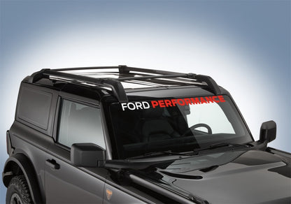 Ford Racing Windshield Banner | Ford Bronco (21-26) (M-1820-BRR)