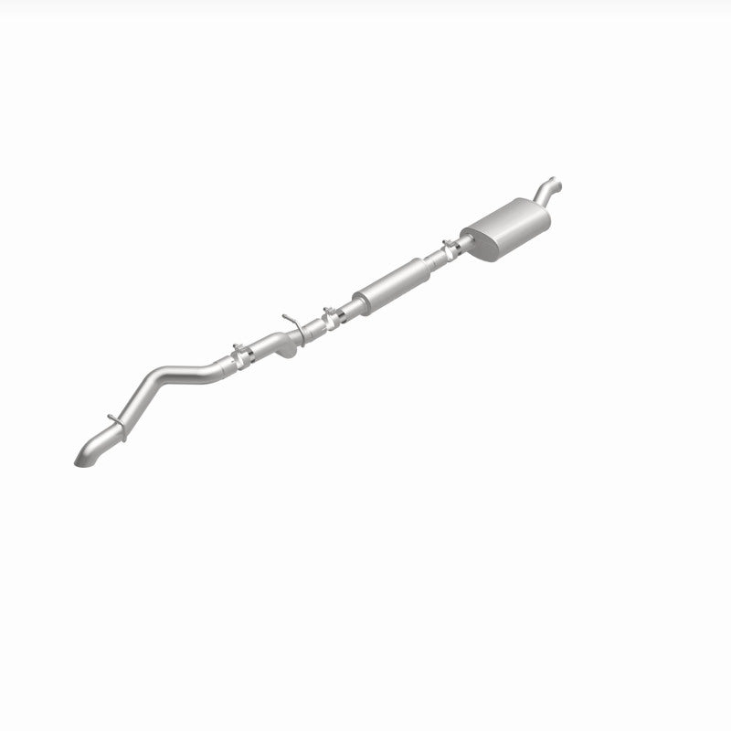 MagnaFlow Overland Cat-Back Perf Exhaust No-Tip Exit (REAR): Jeep Wrangler JL/JK 18-25 3.6L V6