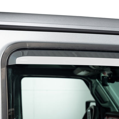 Putco 10-20 RAM 2500/3500 Set of 2 Chrome Window Visors | Ram 2500/3500 (09-24) (480138)