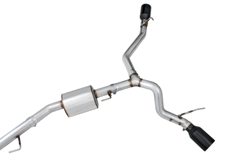 AWE Tread Edition Cat-Back Exhaust (Black Tips, Dual Exit): Jeep Gladiator 3.6L V6 2020 - 2025