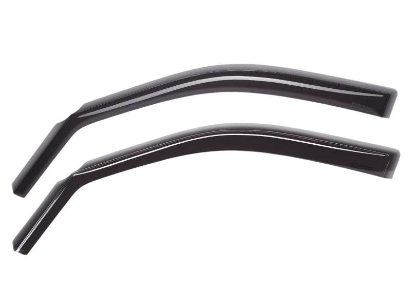 WeatherTech Dark Smoke Front Side Window Deflectors | Ford F-250/350/450/550 (15+)