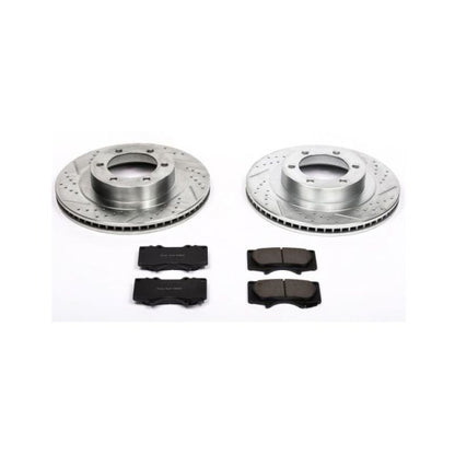 PowerStop Front Z23 Evolution Sport Brake Kit | Lexus GX470 (03-09) (K2421)