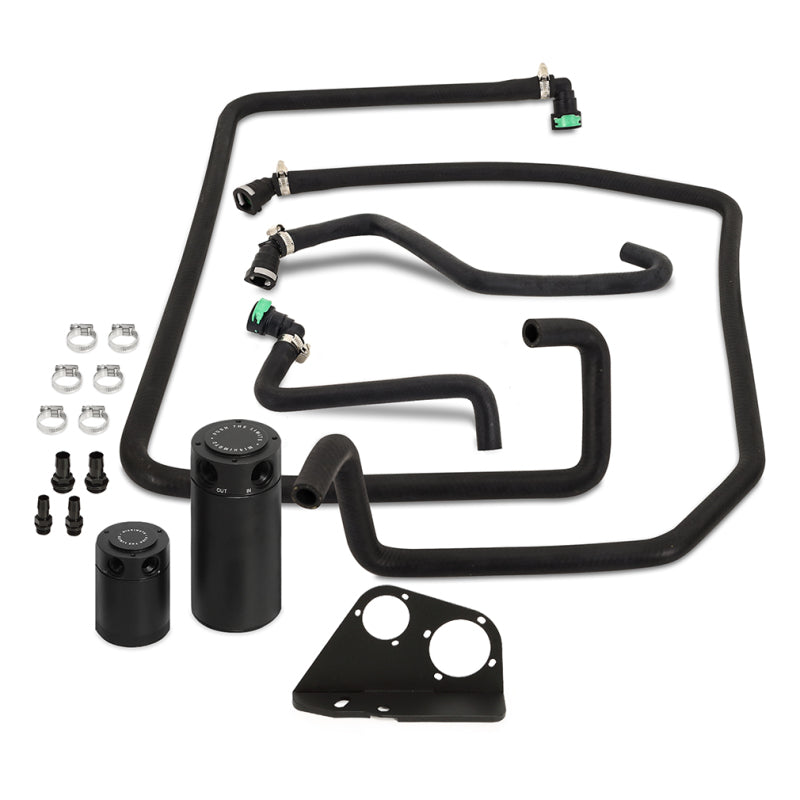 Mishimoto 2021+ Ford F-150 3.5L EcoBoost Oil Catch Can Kit | Ford F-150 (21-23) / F-150 Raptor (21-23) (MMBCC-F35T-21)