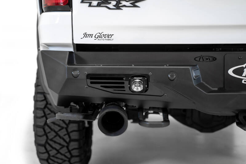 Addictive Desert Designs Bomber Rear Bumper (REAR): Ram 1500 TRX (19-24) - Hammer Black