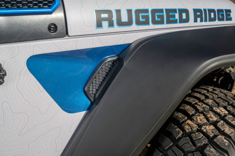 Rugged Ridge Max Terrain Fender Flare Set | Jeep Wrangler JL / Gladiator JT / JK (18-25) / (20-25) (11640.51)