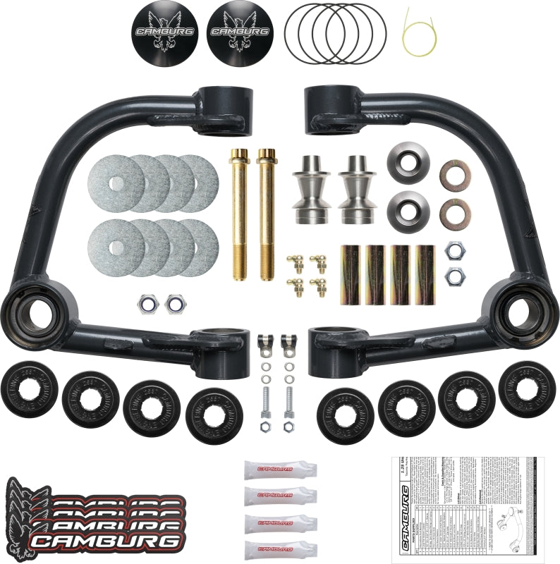 Camburg Toyota Tacoma / 4Runner / FJ 1.25in Uniball Upper Arms w/ Covers | Toyota 4Runner (20-24,06-09,14-19), Tacoma (12-15,20-23)