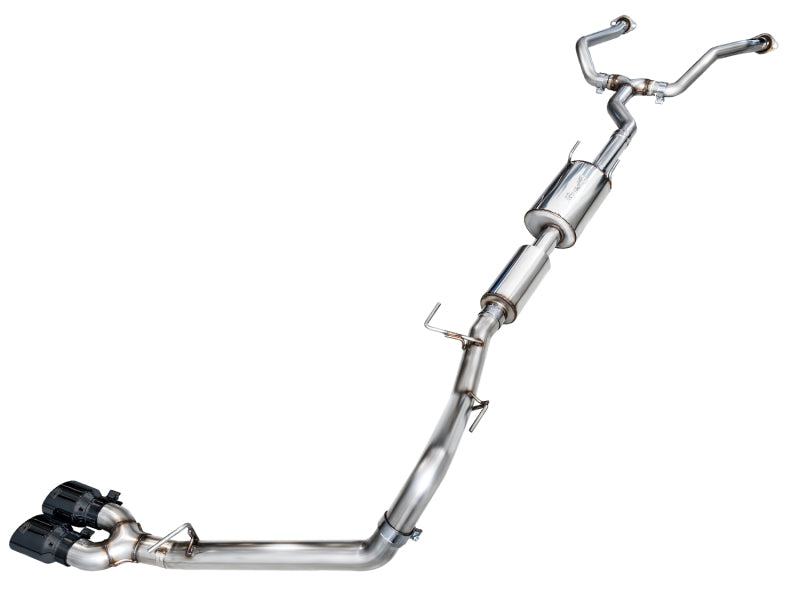 AWE 0FG Dual Diamond Black Tips Exhaust | Toyota Tundra (22-26) (3015-33063)