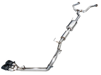 AWE 0FG Dual Diamond Black Tips Exhaust | Toyota Tundra (22-26) (3015-33063)