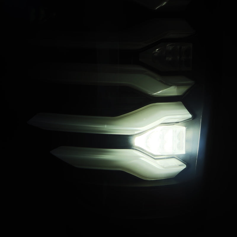 AlphaRex LUXX-Series LED Tail Lights Black | Ford F150 (09-14) (653070)