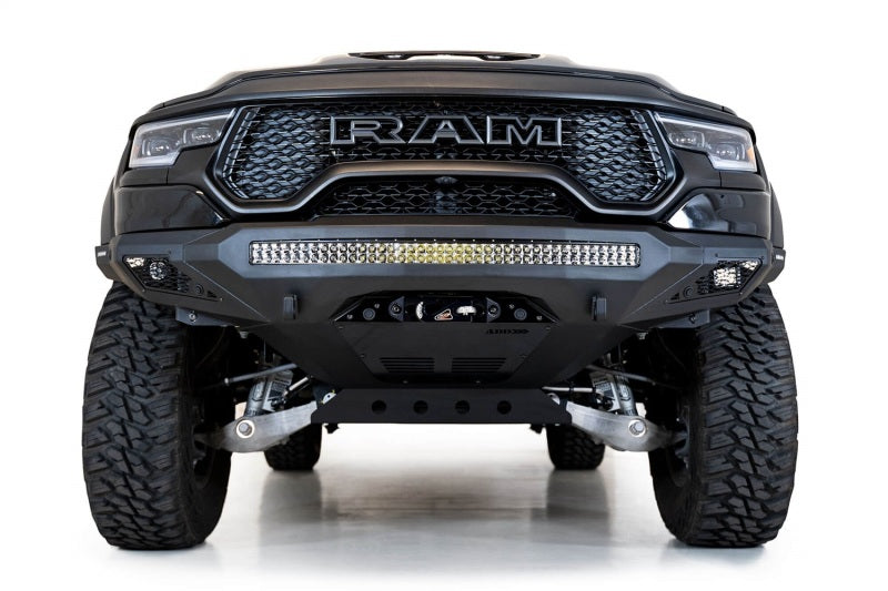 Addictive Desert Designs Stealth Fighter Winch Kit: Ram 1500 TRX (19-24) - Hammer Black/Satin Black