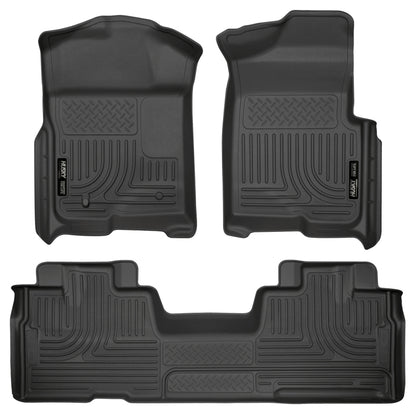 Husky Liners WeatherBeater Floor Liners | Ford F-150 (09-12 / 13-14 / 10-14 Raptor) (98341)