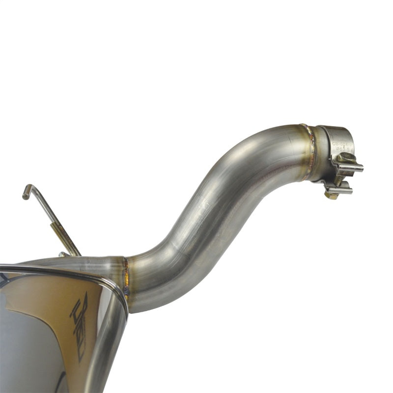 Injen High Tuck Axle Back Exhaust System Oval Muffler (REAR): Jeep Wrangler JL 2018-2025 2.0/3.6L