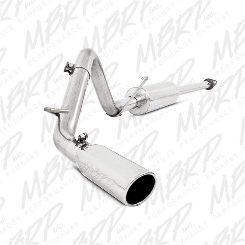 MBRP 2.5in Cat-Back Single Side Exit Aluminized Exhaust | Toyota Tacoma 4.0L EC/CC (05-13) (S5326AL)