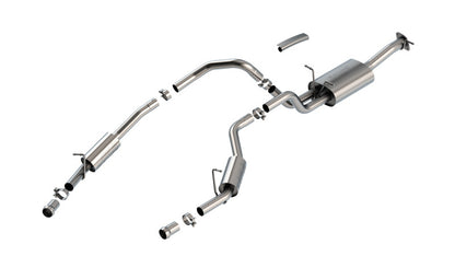 Borla 24-25 RAM 1500 3.0L V6 S-Type Catback Exhaust | Ram 1500 (25-26) (141030)